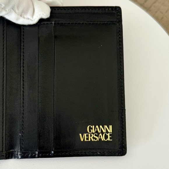 Versace Black Card Holder - Picture 6 of 12